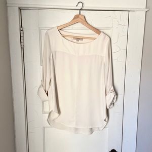 LOFT Cream Blouse